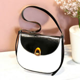 Magnetic Saddle Shoulder Bag