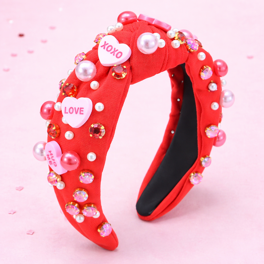 Red Kisses Headband