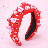 Red Kisses Headband