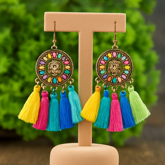Dreamcatcher Boho Drop Earring