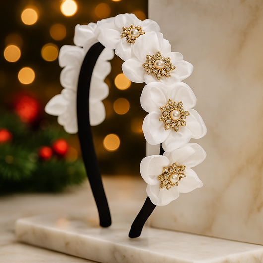 Ivory Radiance Headband