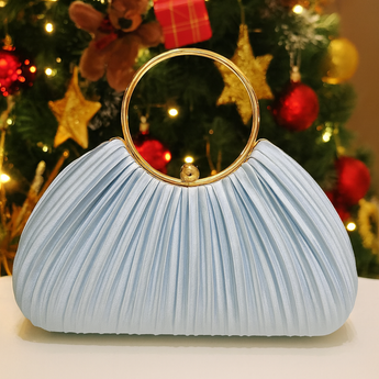 Silver Moonlight Glow Clutch