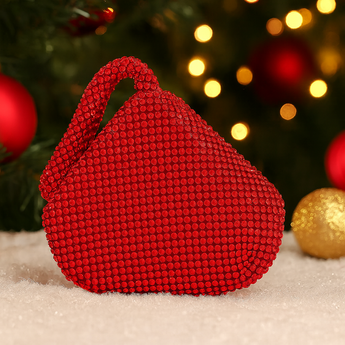 Scarlet Spark Wristlet