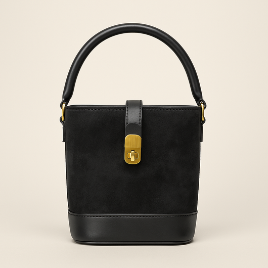 Bucket Magnetic Buckle Crossbody Bag