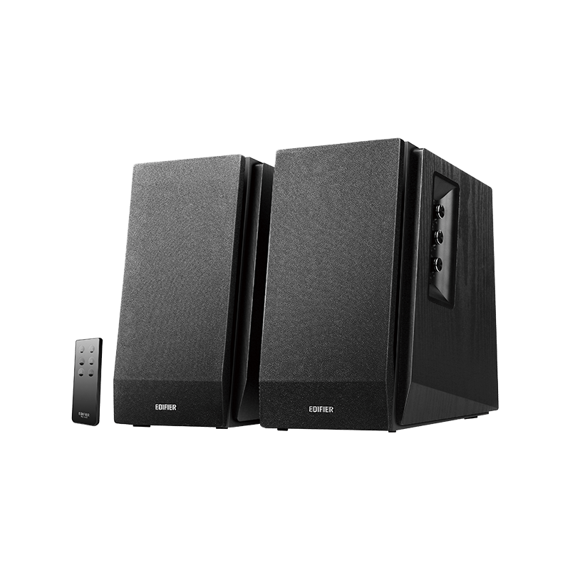 Edifier R1700BT Bluetooth Wireless 2.0 Book Shelf Speakers 66 Watts Wood Grain