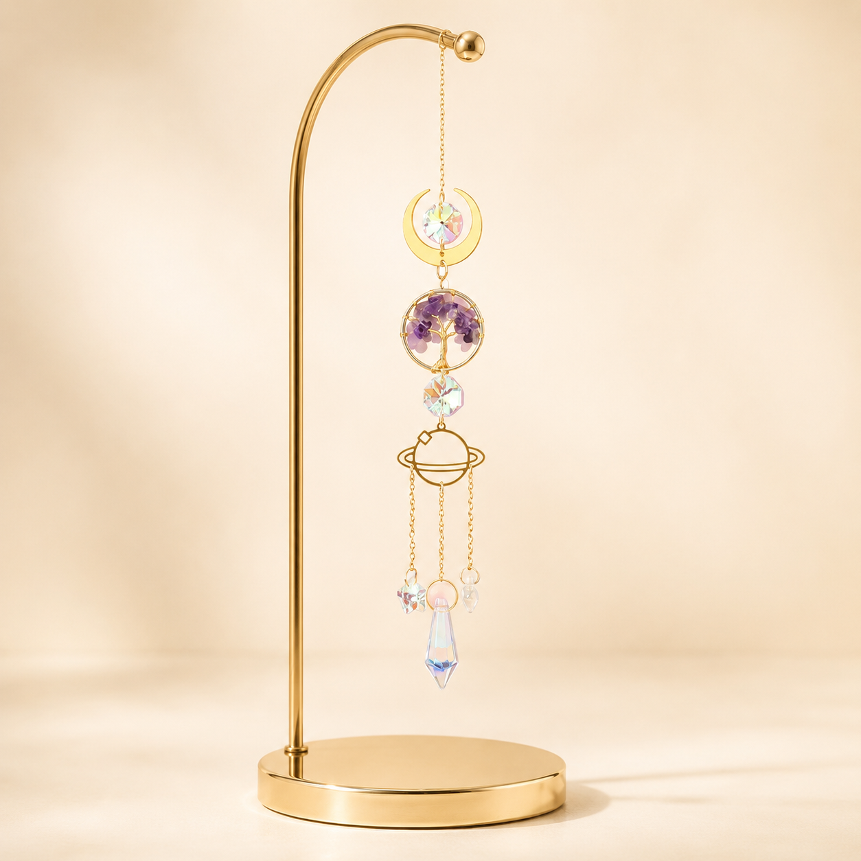 Amethyst Tree of Life Small Suncatcher