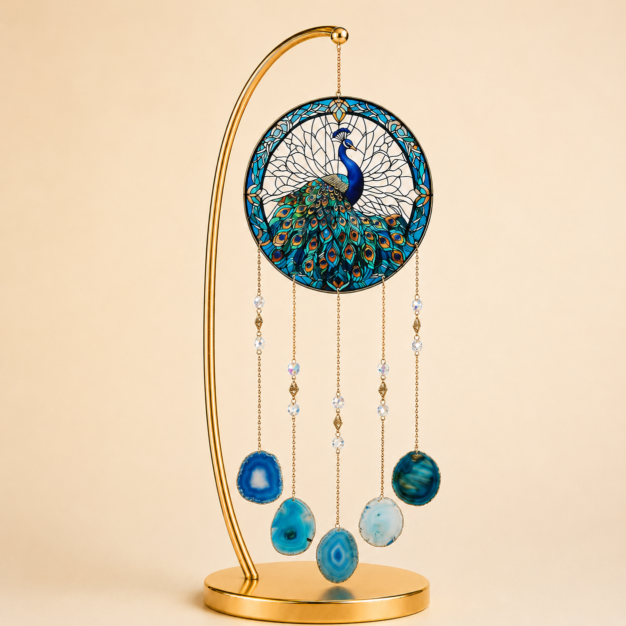 Peacock Wind Chime