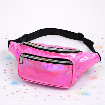 Pink Holograhic Fanny Pack