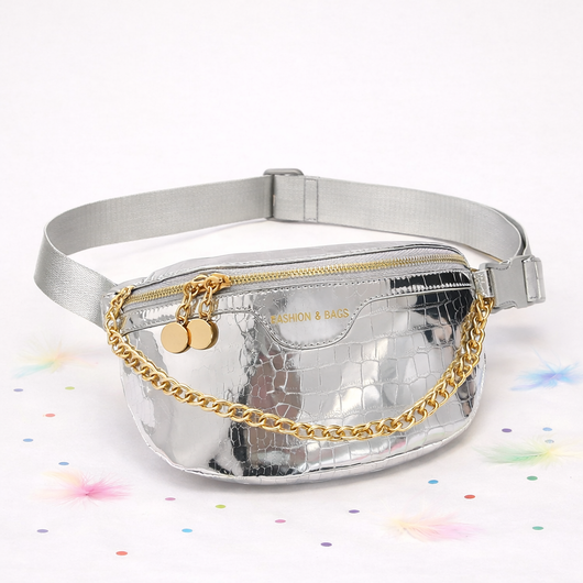Silver Fanny Pack