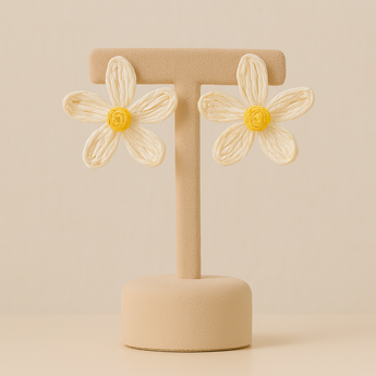 Sunflower Drop Earring