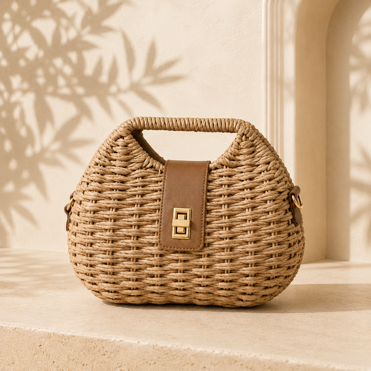 The Santorini Shell Bag
