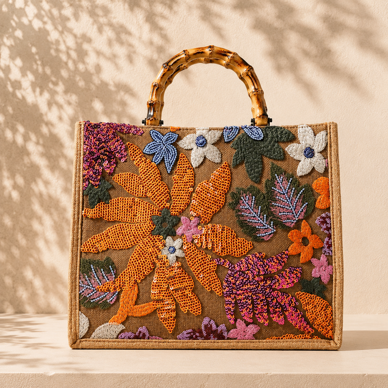 The Mediterranean Bloom Tote