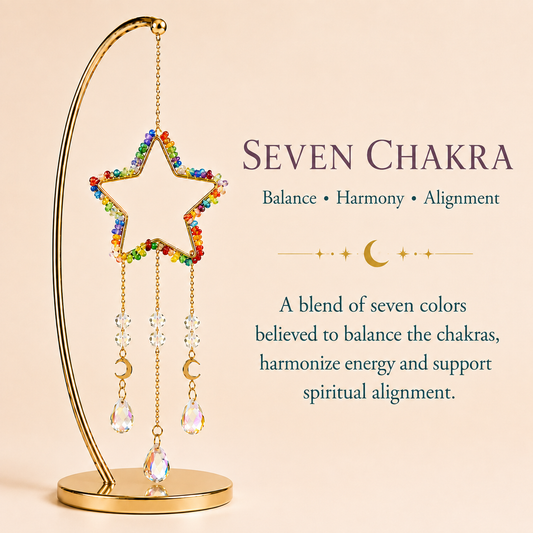 7 Chakra Star Wind Chime