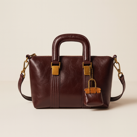 Bucket Magnetic Buckle Crossbody Bag