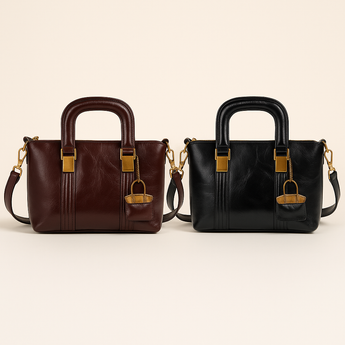 Bucket Magnetic Buckle Crossbody Bag