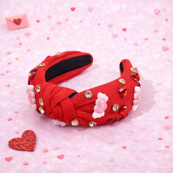 Red LOVE Cloud Headband