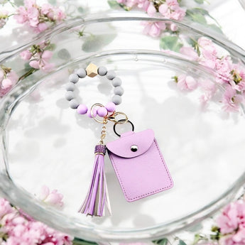 Gel Beads Bag Pendant Bracelet Keychain