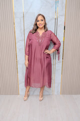 Sequin Applique Tunic Dress