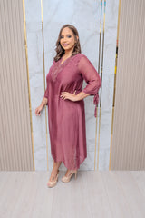 Sequin Applique Tunic Dress