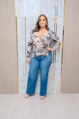 Mocha Unbalance Side Top