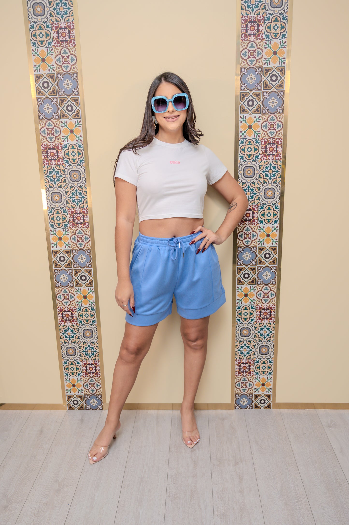 Blue Shorts