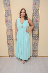 Blue Maxi Dress