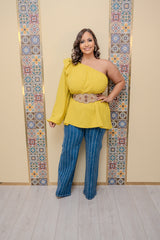 Citrus One Shoulder Top