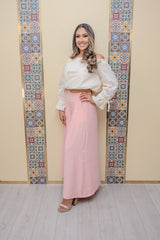 Cream Off Shoulder Blouse