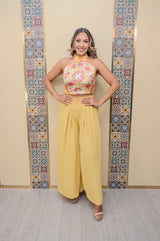 Yellow Palazzo Pants