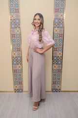 Mocha Palazzo Pants