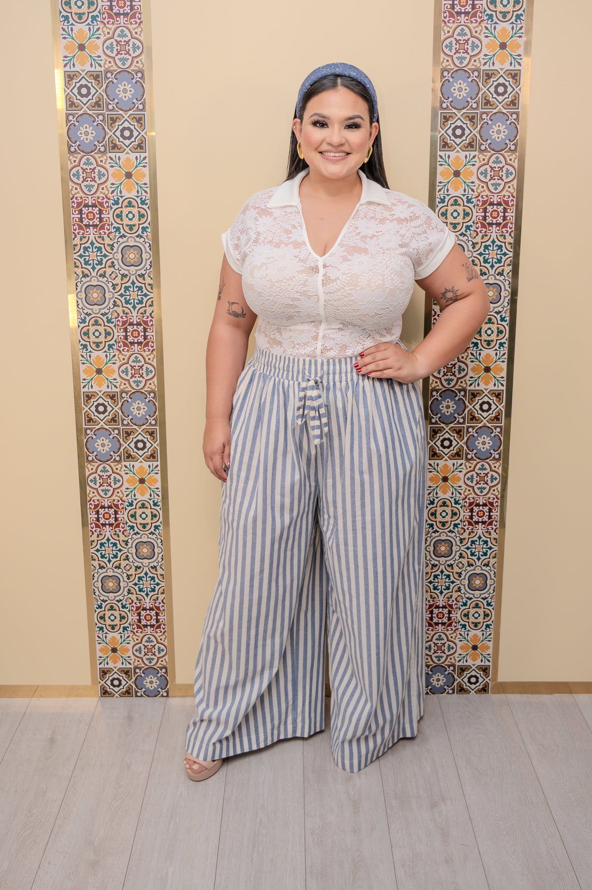 White Lace Blouse
