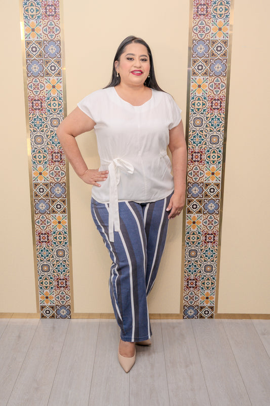 Denim Stripes Jeans
