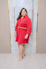 Ruby Button Down Dress
