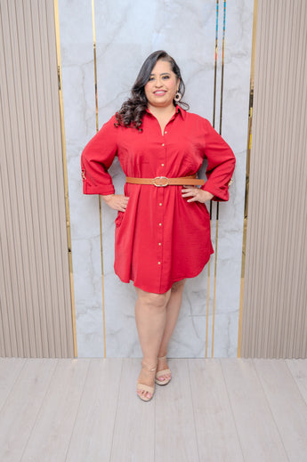 Ruby Button Down Dress