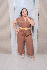 Chocolate Belted Jumper