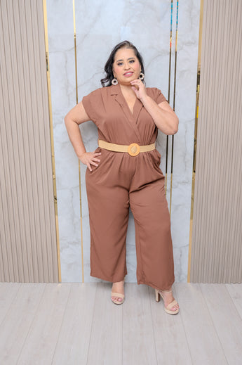 Chocolate Belted Jumper