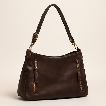 Zipper Shoulder Bag
