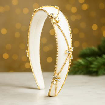 Golden Ivory Headband