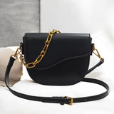 Magnetic Shoulder Bag with Chain