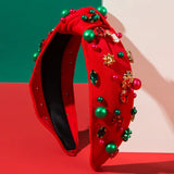 Rhinestone Holiday with Moon Headband