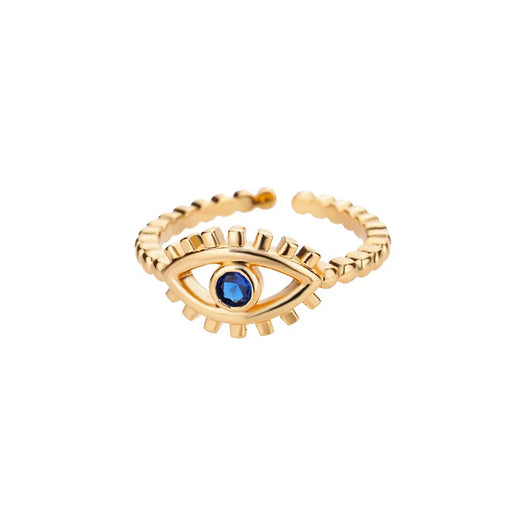 Evil Eye Open Ring