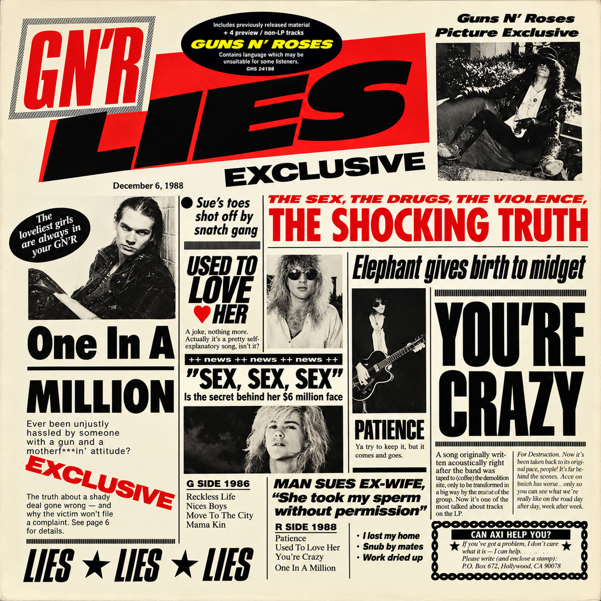 Guns N' Roses - Lies