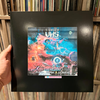 Custom 12” Vinyl Record with Black Cover with Square Artwork