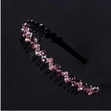 Toothed Non-Slip Rhinestone Headband