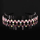 Toothed Non-Slip Rhinestone Headband