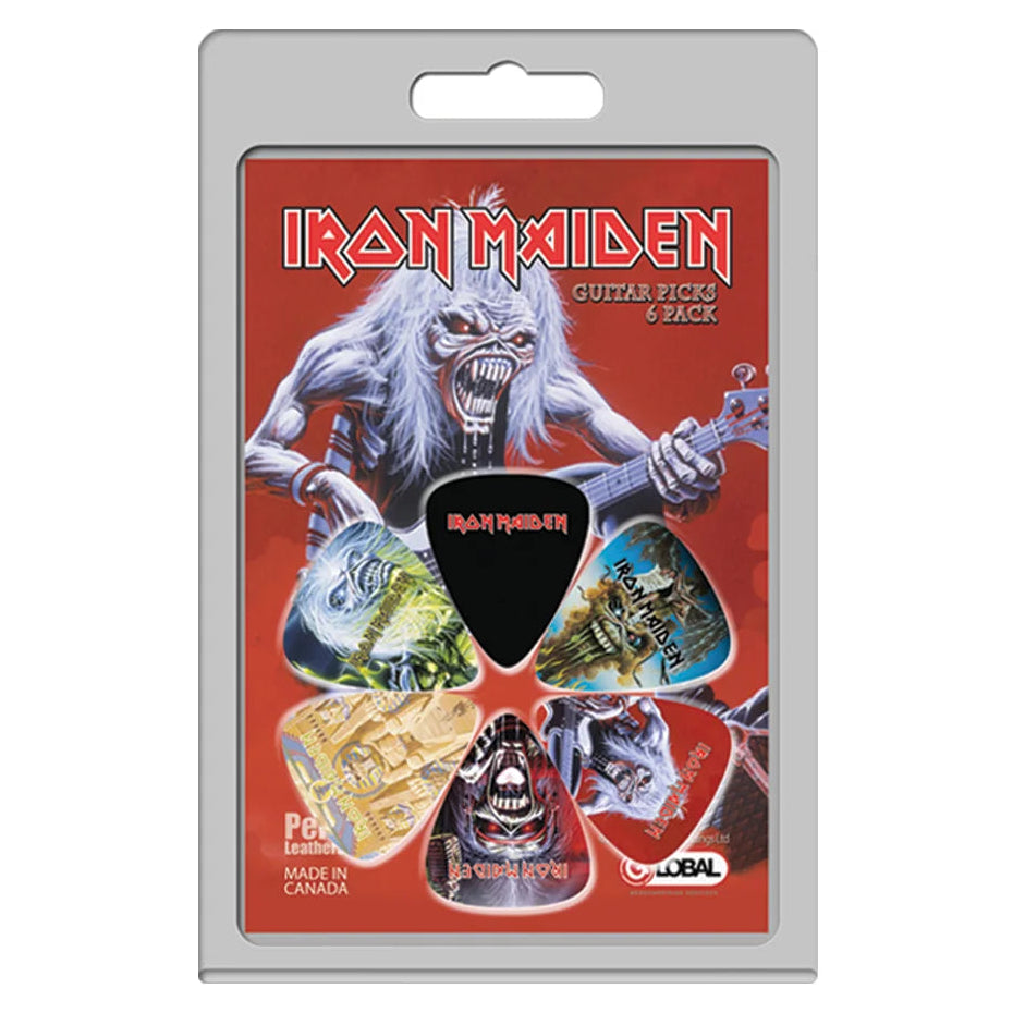 Iron Maiden Eddie 6 Pack Guitar Picks