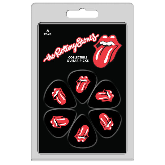 The Rolling Stones 6 Pack Guitar Picks
