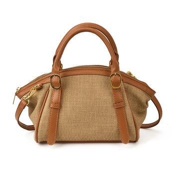 Basket Vintage Shoulder Handbag