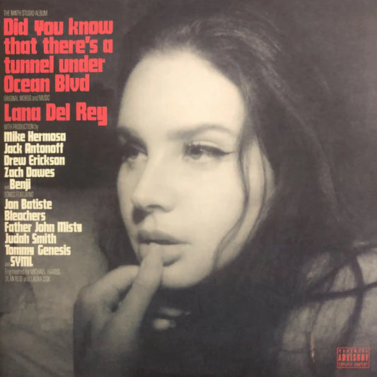 Lana Del Rey - Did You Know That There's A Tunnel Under Ocean Blvd (2LP) (Red)