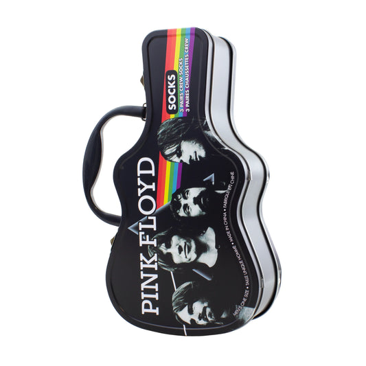 Pink Floyd Guitar Tin Socks 3 Pack